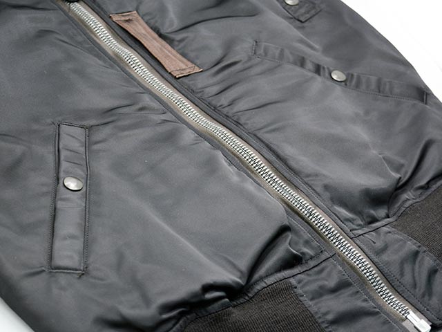 BUZZ RICKSON'S/バズリクソンズ】「Type BLACK MA-1”SLENDER MODEL
