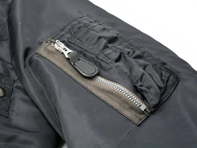 BUZZ RICKSON'S/バズリクソンズ】「Type BLACK MA-1”SLENDER MODEL
