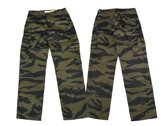 BUZZ RICKSON'S/バズリクソンズ】「Black Tiger Pattern Trousers Over