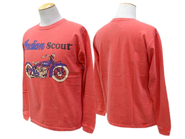 ★未使用品★indian motocycle★スカジャン★インナー・長袖・4枚★ 全3色【INDIAN MOTORCYCLE/インディアンモーターサイクル】2026FW「L/S