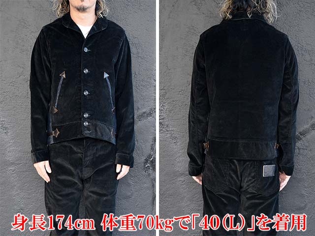 MISTER FREEDOM/ミスターフリーダム】2024AW「Black Corduroy”SANTA FE 