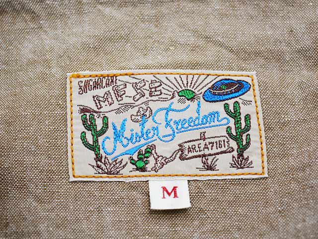 MISTER FREEDOM/ミスターフリーダム】2026SS「6oz Beige Chambray