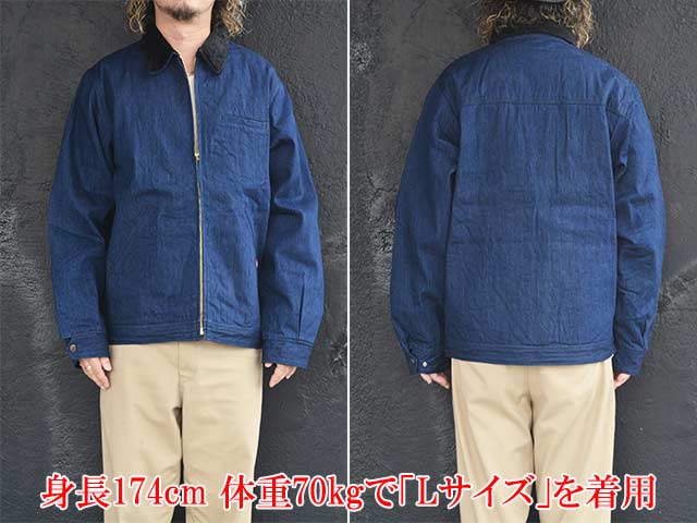 TUF-NUT/タフナッツ】「10.5oz Denim Work Jacket/10.5ozデニムワーク