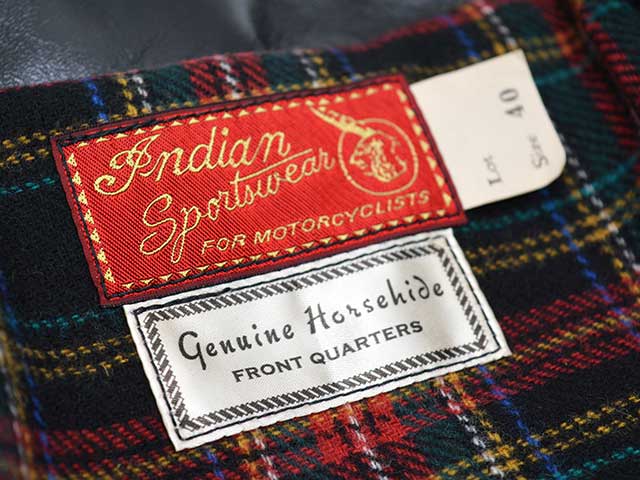 INDIAN MOTORCYCLE/インディアンモーターサイクル】「Horse Hide Sport INDIAN MOTORCYCLE/インディアンモーターサイクル】「Horse Hide Sport