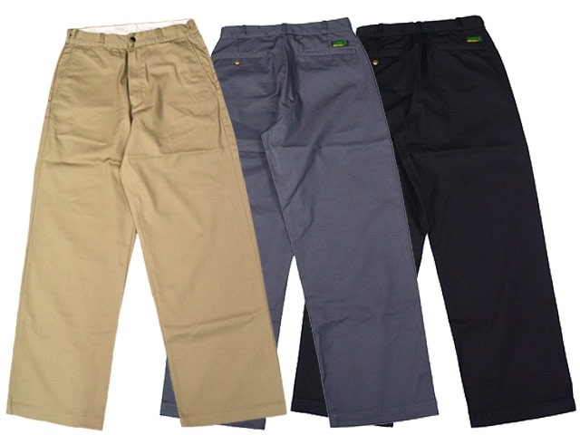 全3色【TUF-NUT/タフナッツ】「T/C Wide Work Trousers/T/Cワイド