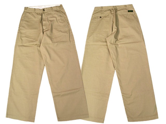 全3色【TUF-NUT/タフナッツ】「T/C Wide Work Trousers/T/Cワイド