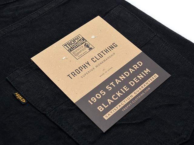 TROPHY CLOTHING/トロフィークロージング】「Standard Blackie Denim
