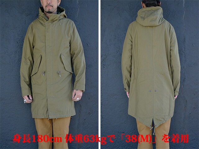 【TROPHY CLOTHING/トロフィークロージング】2022AW「M-48 TR.MFG.Fishtail Parka/M-48  TR.MFG.フィッシュテイルパーカー」(TR22AW-507)(ホイールズアパレル/アメカジ/ハーレー/バイク/東京インディアンズ/WOLF