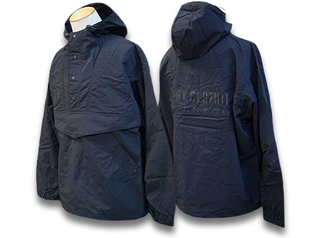 全2色【TROPHY CLOTHING/トロフィークロージング】2023SS「Monochrome Anorak  Parka/モノクロームアノラックパーカー」(TR23SS-503)(ホイールズアパレル/アメカジ/東京インディアンズ/ホットロッド/WOLF  PACK/ウルフパック)-WOLF