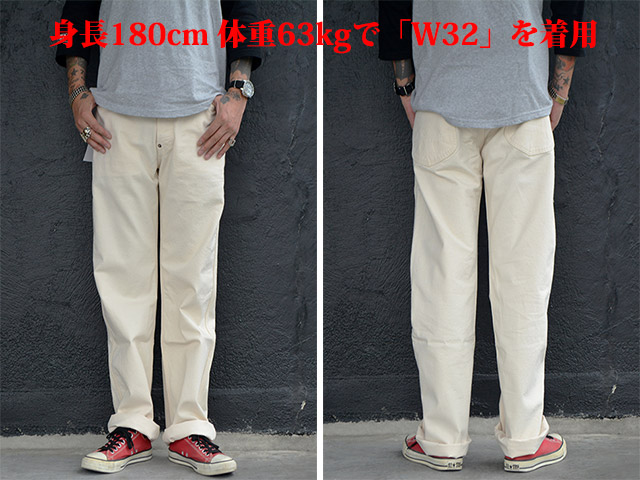 【TROPHY CLOTHING/トロフィークロージング】「Double Knee Standard Naturally Duck  Pants/ダブルニースタンダードナチュラリーダックパンツ」(1806N)-WOLF PACK