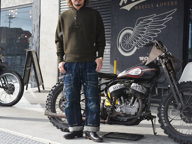 全2色【TROPHY CLOTHING/トロフィークロージング】2025AW「Army Button