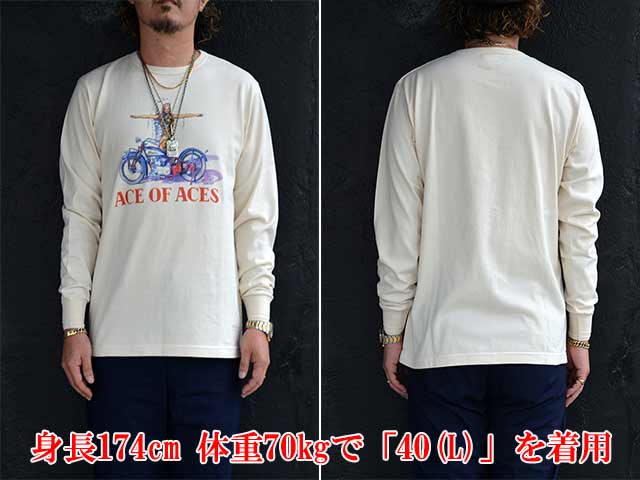 トロフィークロージング　Ace of Aces ロンT TROPHY CLOTHING/トロフィークロージング】2025AW「Ace of Aces