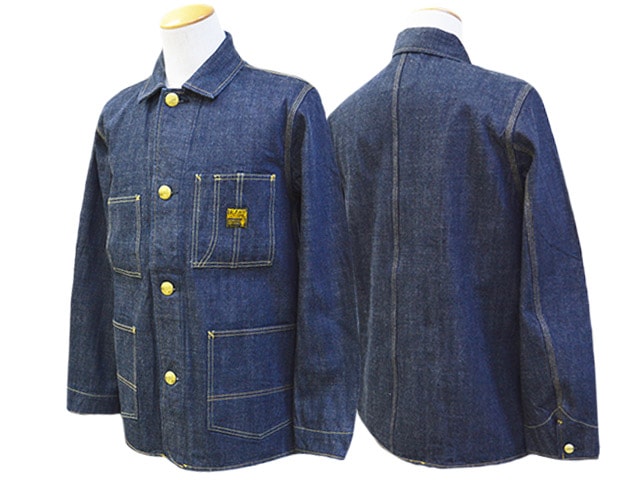 TROPHY CLOTHING/トロフィークロージング】「Chore Jacket Dirt Denim/チョアジャケットダートデニム」(2604)  | ブランド