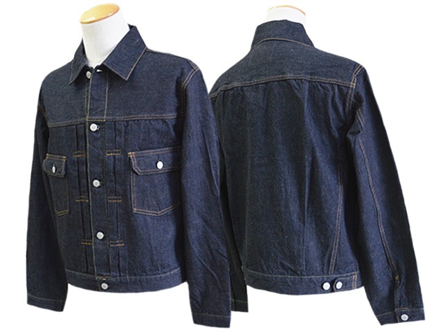 【TROPHY CLOTHING/トロフィークロージング】「Authentic Denim  Jacket/オーセンティックデニムジャケット」(2505)-WOLF PACK