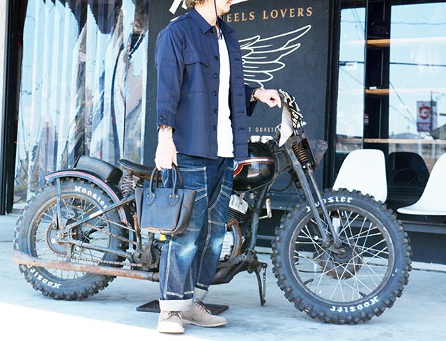 全2色【vasco/ヴァスコ】「Leather Old Tote Bag”Small”/レザー