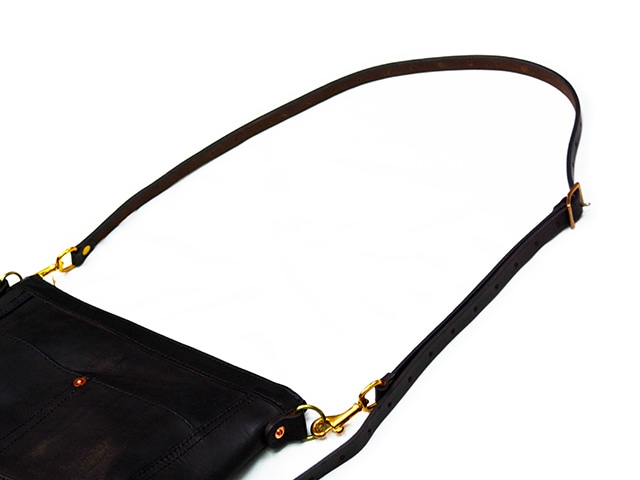 全2色【vasco/ヴァスコ】「Leather Telephone Shoulder Bag”Small