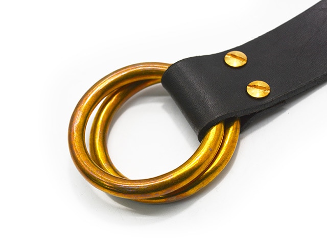 45R★レザーリングベルト 全2色【vasco/ヴァスコ】「Leather Ring Belt/レザーリングベルト」(VS