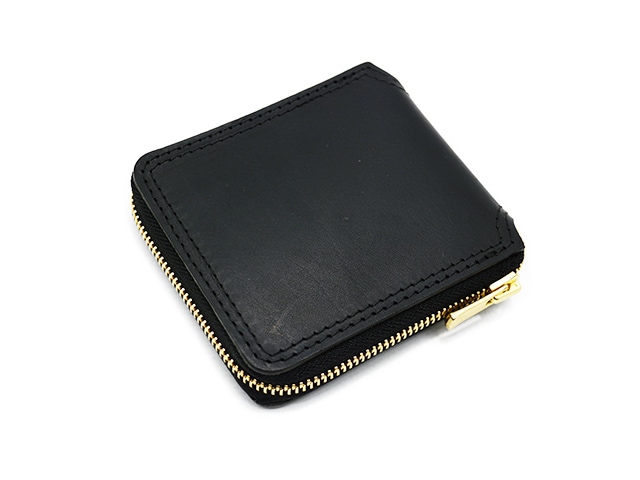 全3色【vasco/ヴァスコ】「Leather Voyage Round Zip Short Wallet
