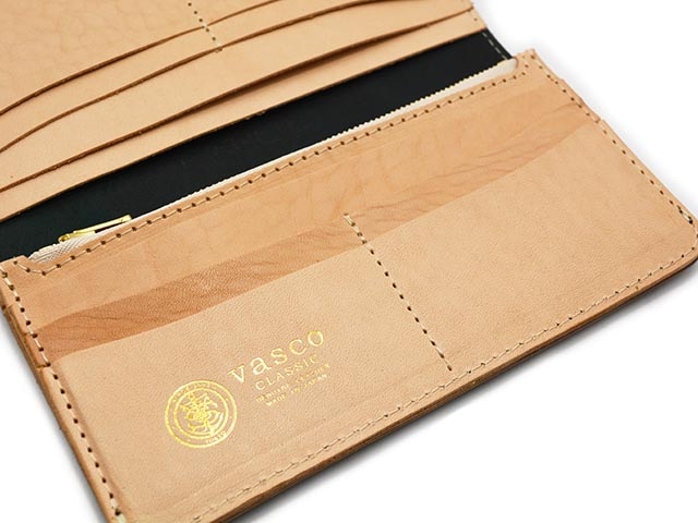 vasco/ヴァスコ】「Leather Garrison Long Wallet/レザーギャリソン