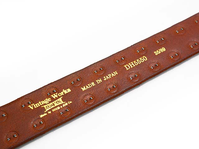 Vintage Works/ヴィンテージワークス】「Benz Belt”5550”/ベンズベルト
