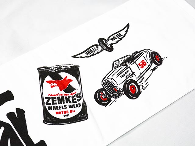 ZEMKE'S WHEELS WEAR/ゼムケズホイールズウエア】「Muffler Towel