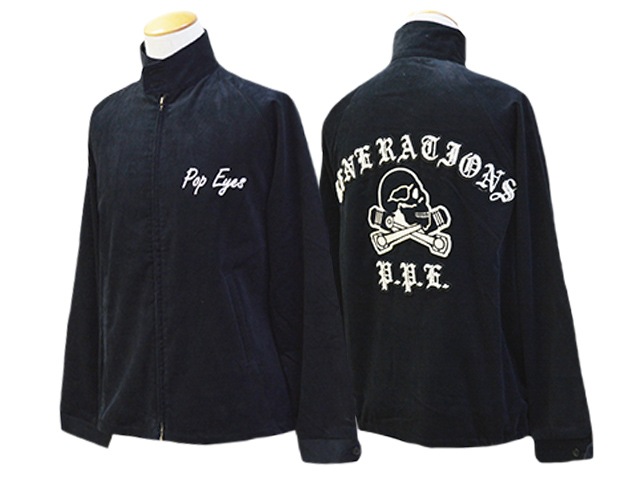 【POP EYES/ポップアイズ】2024SS「Generations Club  Jacket/ジェネレーションズクラブジャケット」(24SS-PPE-002)-WOLF PACK
