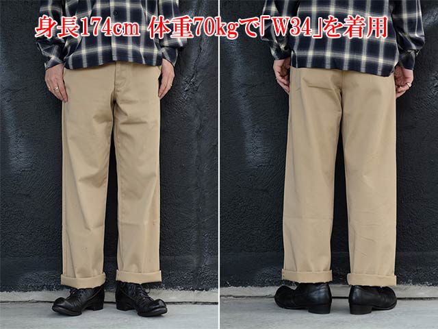 パンツ MONSTOR TIMES / Classic Pants 全4色【MONSTOR TIMES/モンストアタイムズ】「Classic Pants”Vintage