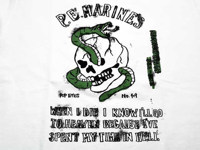 新品 POP EYES PRISON ART P.E. MARINE CORPS 新品 POP EYES PRISON