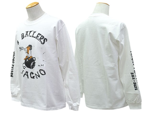 POP EYES/ポップアイズ】2025AW「Prison Art 8 BALLERS L/S Tee