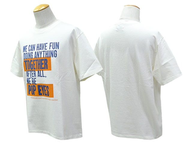 全2色【POP EYES/ポップアイズ】2026SS「TOGETHER S/S Tee/トゥゲザー