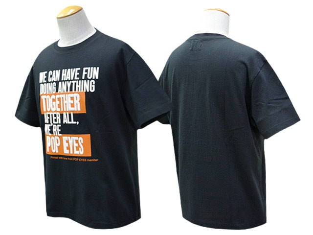 全2色【POP EYES/ポップアイズ】2026SS「TOGETHER S/S Tee/トゥゲザー