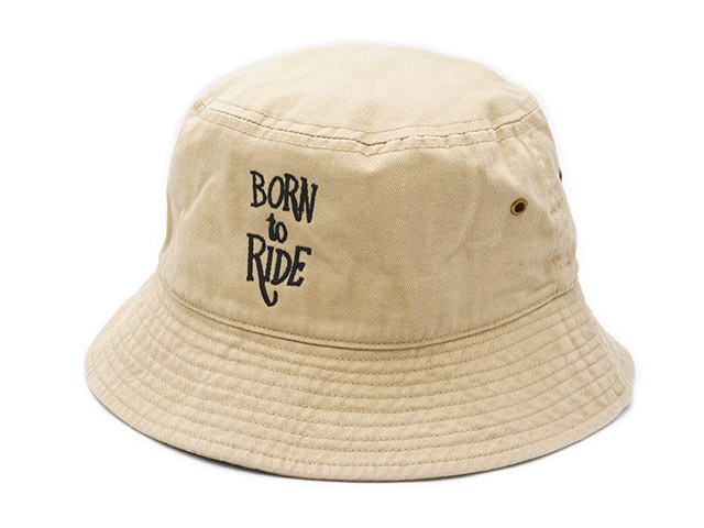 全3色【RED TAiL/レッドテイル】2024SS「Bucket Hat”BORN to  RIDE”/バケットハット”ボーントゥライド”」(RKK-460)-WOLF PACK
