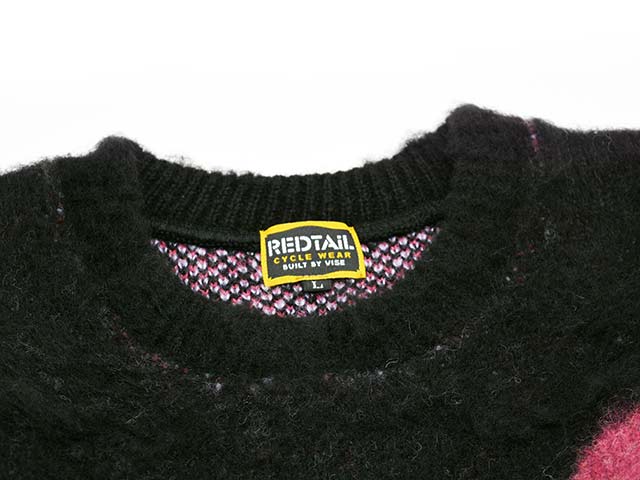 全2色【RED TAiL/レッドテイル】2025AW「DEViL'S MC Sweater/デビルズ
