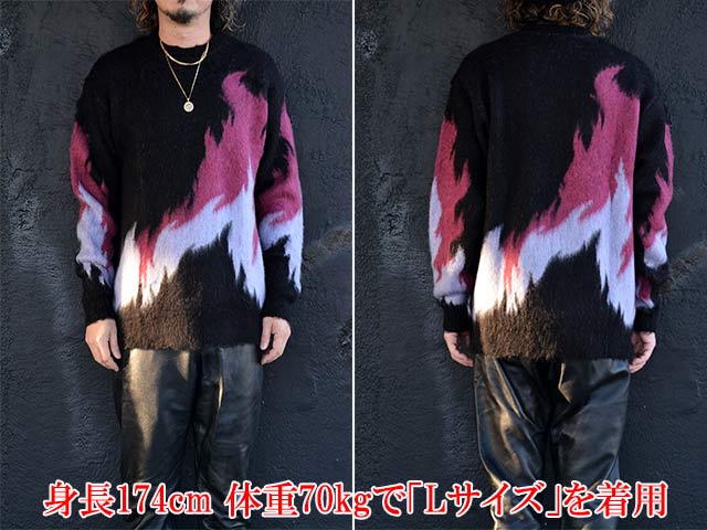 全2色【RED TAiL/レッドテイル】2025AW「DEViL'S MC Sweater/デビルズ