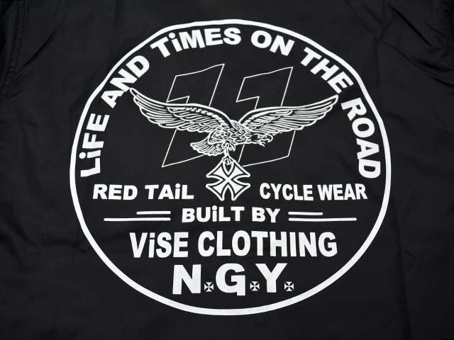 ●【新作】VISE REDTAIL V22-ZF Coach Jacket【L】 ○【新作】VISE REDTAIL V22-ZF Coach Jacket【L】