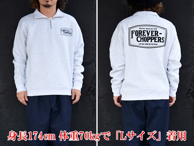 全2色【RED TAiL/レッドテイル】2025AW「FC-E Half Zip Sweat/FC-E