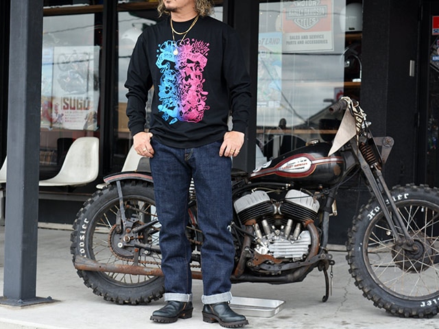 全2色【RED TAiL/レッドテイル】2026AW「HORiGYN L/S Tee/彫ぎんロング