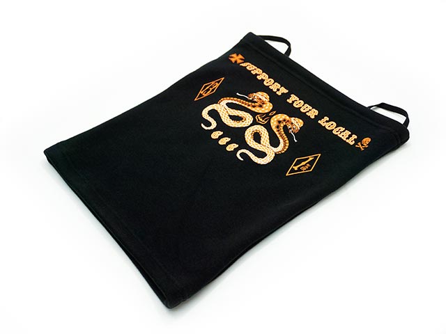 全4色【SKULL FLIGHT/スカルフライト】2025SS「Riders Fleece Neck