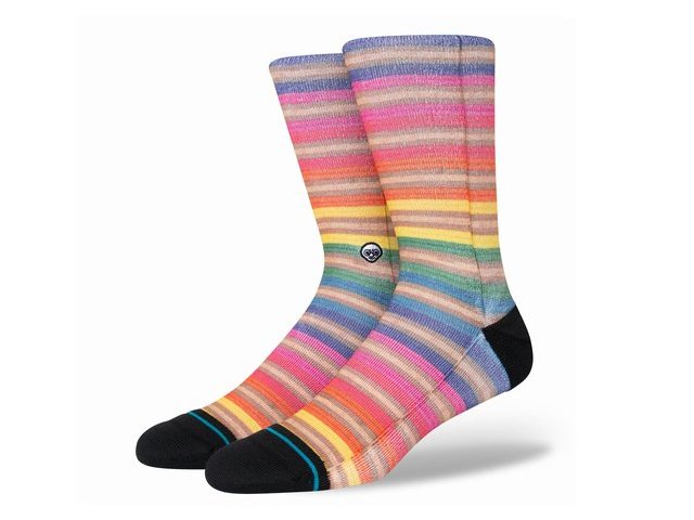 【STANCE SOX/スタンスソックス】2022SS「Casual Socks”HAROSHI  STRIPE”/カジュアルソックス”ハロシストライプ”」,  (NBA/バスケ/MLB/公式/野球/ソックス/アメカジ/ハーレー/ホットロッド/バイカー/プレゼント/靴下/WOLF