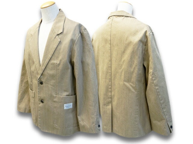 全3色【Sugar＆Co./シュガーアンドコー】「Daddy's  Jacket/ダディーズジャケット」(SGR-JK10)(デニム/ジーンズ/インディゴ/アメカジ/ハーレー/ホットロッド/ミリタリー/WOLF  PACK/ウルフパック)-WOLF PACK