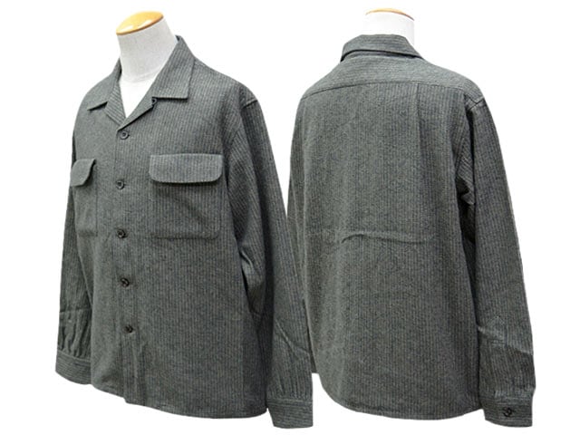 Sugar＆Co./シュガーアンドコー】2026AW「Box Shirt”Pinstripe