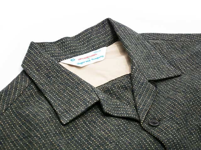 Sugar＆Co./シュガーアンドコー】2026AW「Box Shirt”Pinstripe