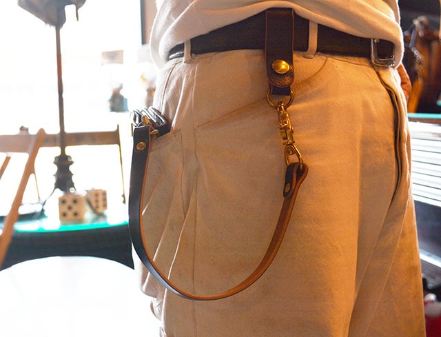TISS CUSTOM LEATHERS/ティスカスタムレザーズ】「Teacore Wallet Cord