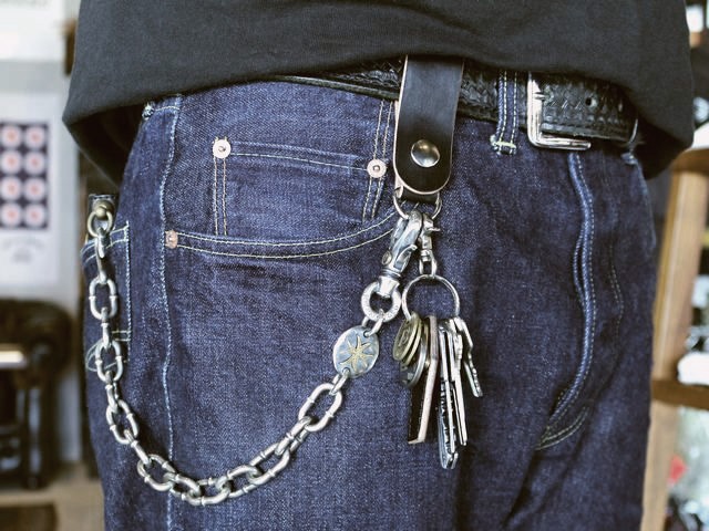 確認♡茶さじキーホルダー 全2色【TISS CUSTOM LEATHERS/ティスカスタムレザーズ】「Teacore