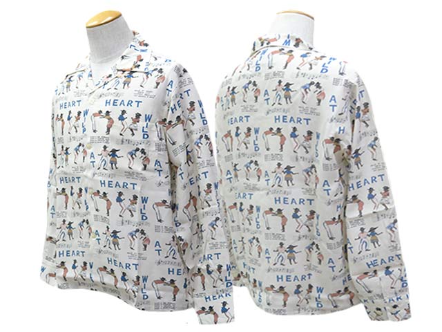 【美品】MARK&LONA フーデットロングスリーブシャツ スカル柄 48 美品】MARK&LONA フーデットロングスリーブシャツ スカル柄 48