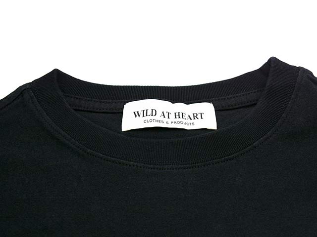 全2色【WILD AT HEART/ワイルドアットハート】2025AW「6.2oz Crew Neck