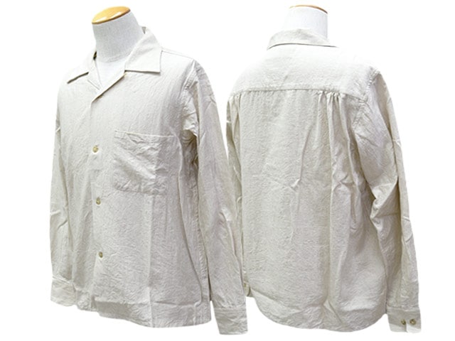 全2色【WILD AT HEART/ワイルドアットハート】2026SS「Open Collar L/S