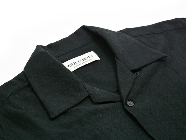 全2色【WILD AT HEART/ワイルドアットハート】2026SS「Open Collar L/S