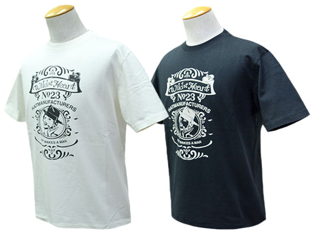全2色【WILD AT HEART/ワイルドアットハート】2026SS「6.2oz Crew Neck