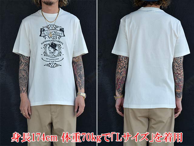全2色【WILD AT HEART/ワイルドアットハート】2026SS「6.2oz Crew Neck